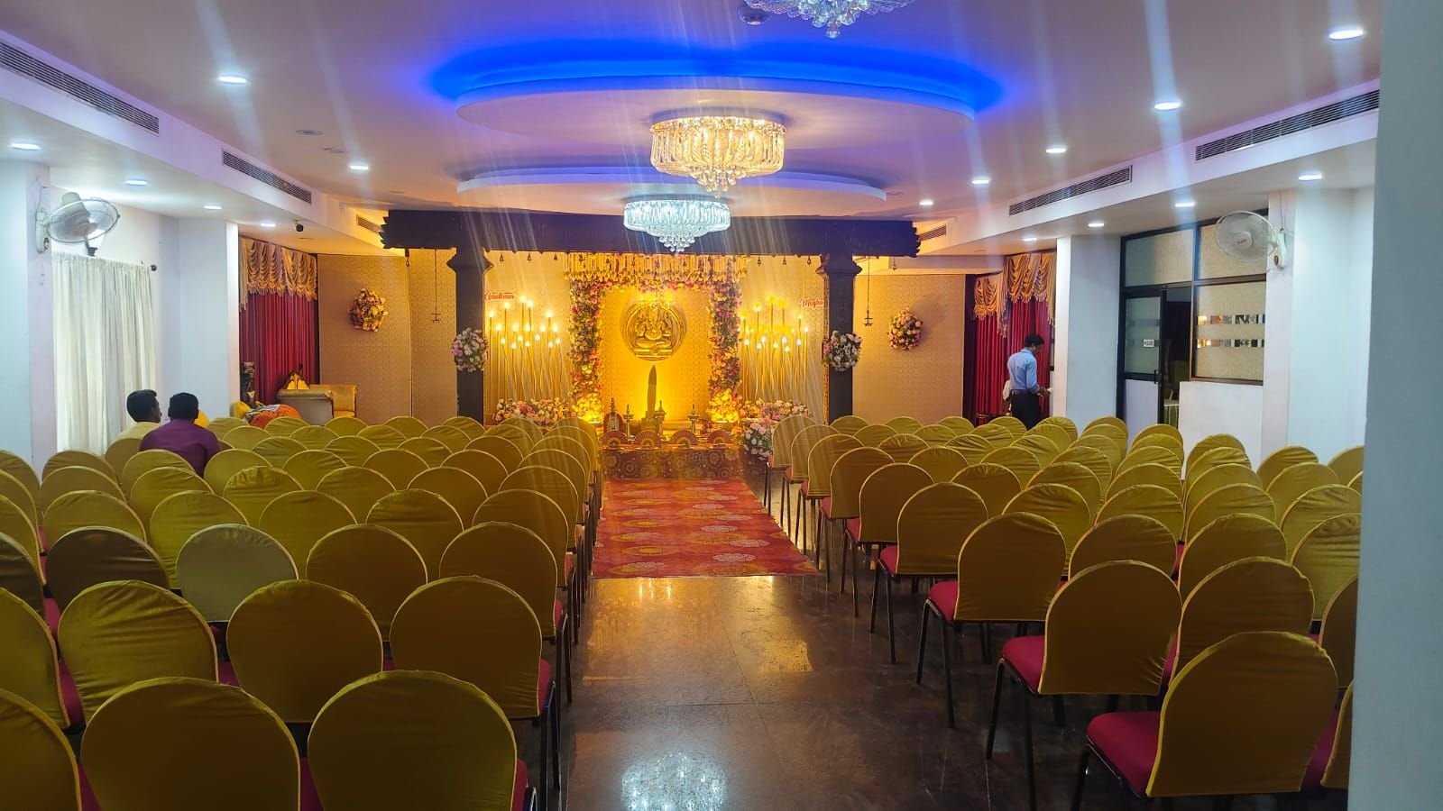 Guests seated for a function