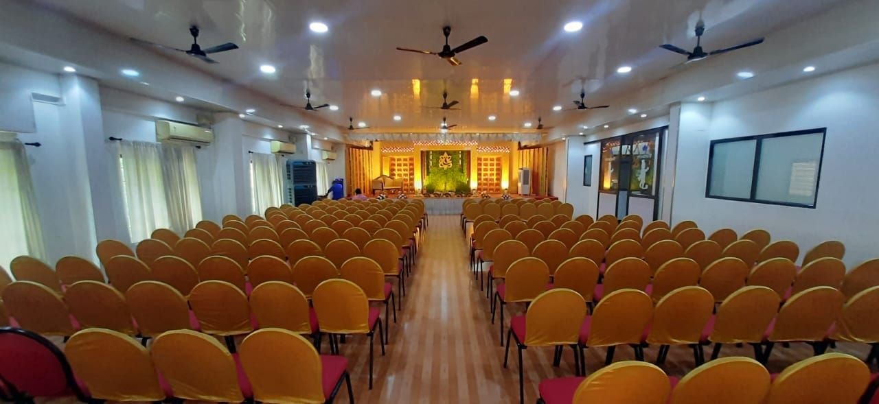 Third floor auditorium with stage